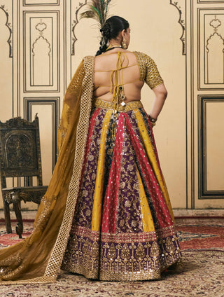 Parampara heritage brocade lehenga set