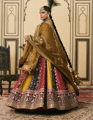 Parampara heritage brocade lehenga set