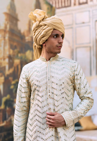 Ivory darpana kurta and pants