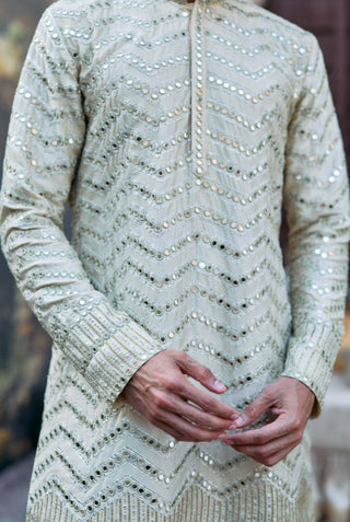 Ivory darpana kurta and pants