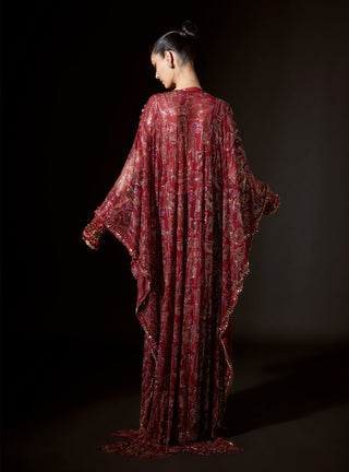 Kemet maroon kaftan