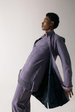 Jatin Malik-English Purple Overcoat-INDIASPOPUP.COM