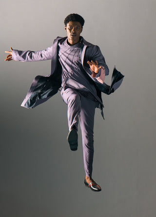 Jatin Malik-English Purple Overcoat-INDIASPOPUP.COM