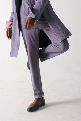 Jatin Malik-English Purple Overcoat-INDIASPOPUP.COM