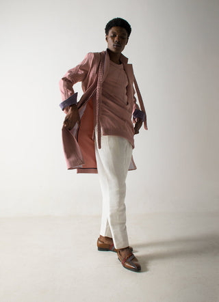 Jatin Malik-Blush Pink Overcoat-INDIASPOPUP.COM