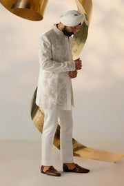 Pearl long bandhgala and trousers