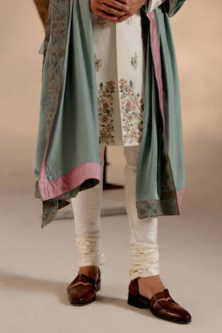 Jatin Malik-Opaline Ivory Sherwani Set-INDIASPOPUP.COM