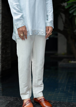 Arctic bloom kurta and trousers