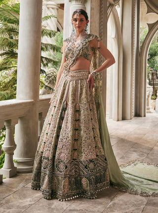 Tassel élysée lehenga set