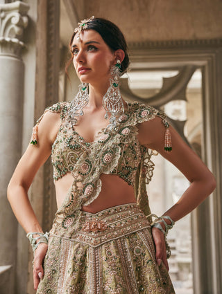 Tassel élysée lehenga set