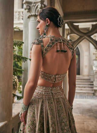 Tassel élysée lehenga set