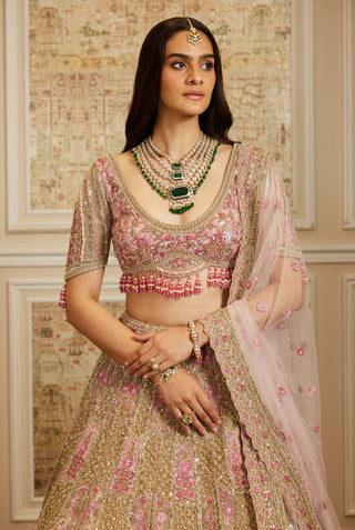 Jazira pink lehenga set