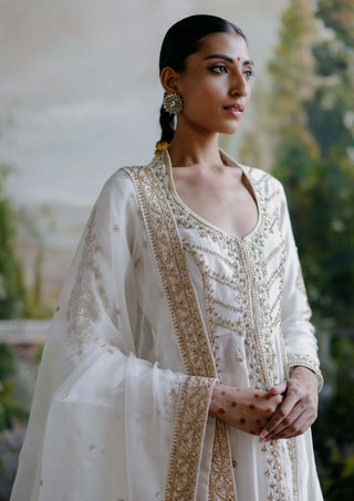 Jigar Mali-Ivory Jacket And Pant Set-INDIASPOPUP.COM