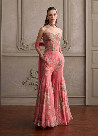 Eliha baby pink sharara set