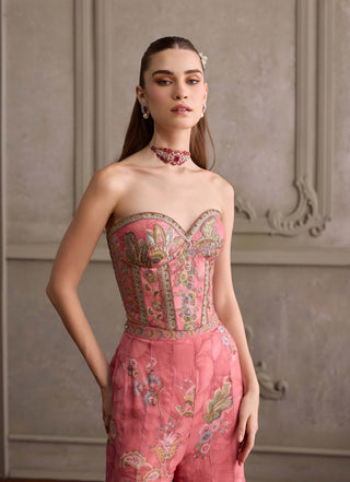 Eliha baby pink sharara set