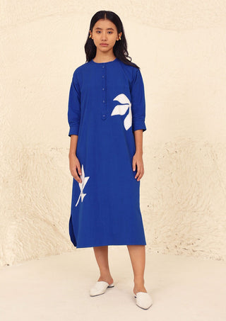 Kanelle-Wiona Solid Dress-INDIASPOPUP.COM