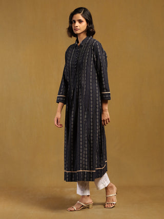 Blue nirvi kurta