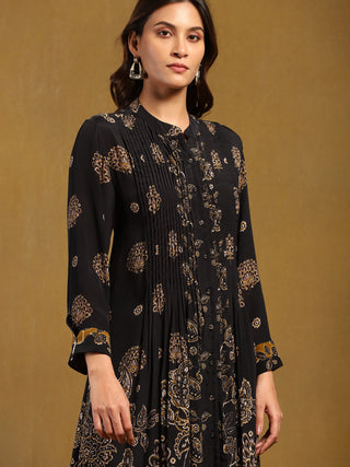 Black madhura kurta