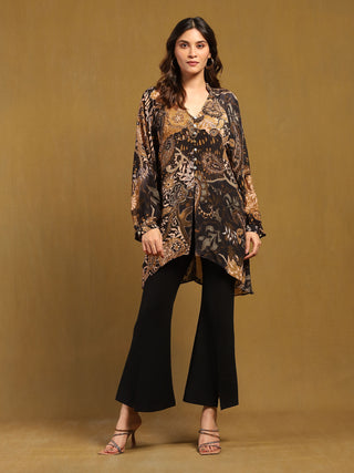 Black dewey kurti