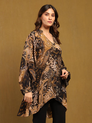 Black dewey kurti