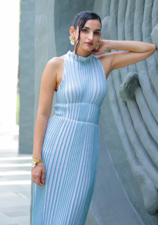 Romana blue dress