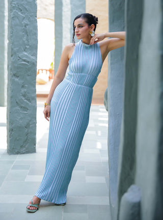 Romana blue dress