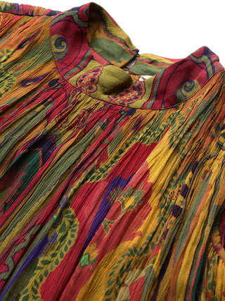 Ruhi sleeveless a-line long dress