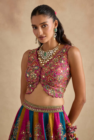 Ravika multicolor lehenga set