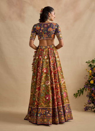 Prisha multicolor lehenga set