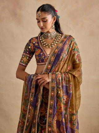 Prisha multicolor lehenga set