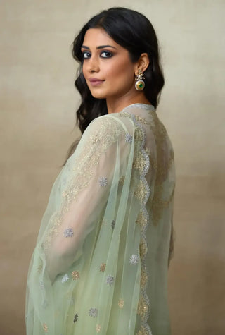 Lilly mint kurta set