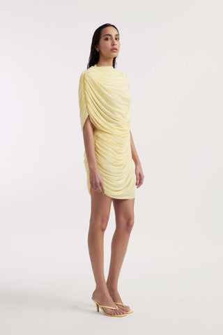 Natalia butter yellow dress