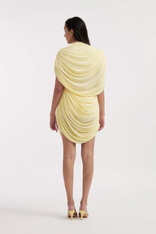 Natalia butter yellow dress