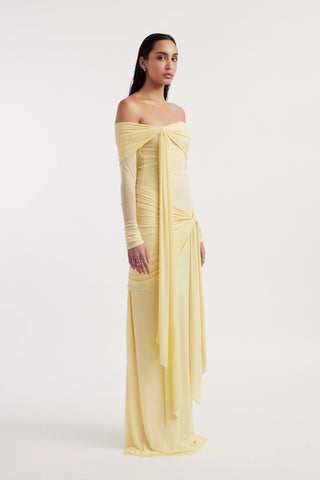 Heloise butter yellow gown