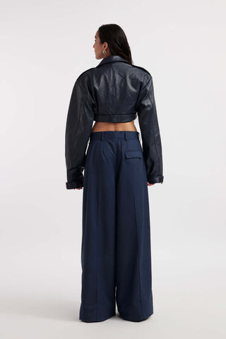 Celia navy blue jacket and pants