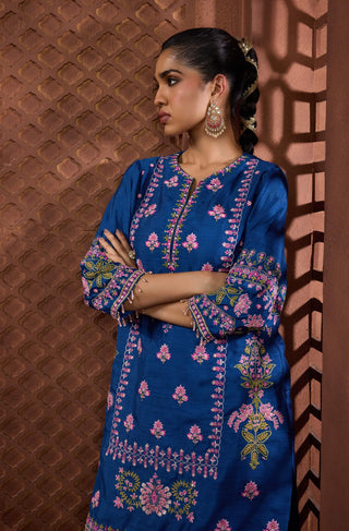 Noori-e-bahar blue kurta and pant