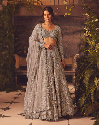 Limerence lavender lehenga set