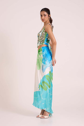 Nere Corset With Skirt