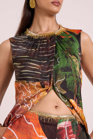Demeter Longline Top With Trousers