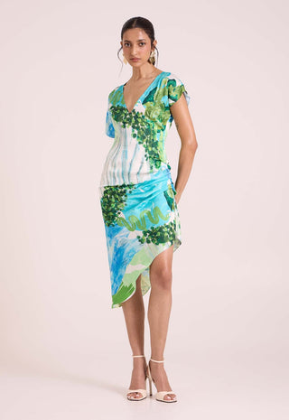 Nere Asymmetrical Dress