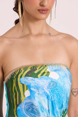 Nere Waterfall Dress