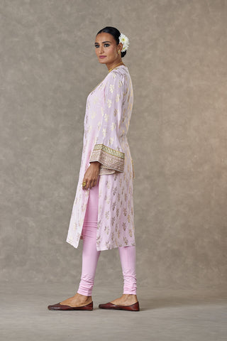 House Of Masaba-Blush Cherrybloom Kurta-INDIASPOPUP.COM