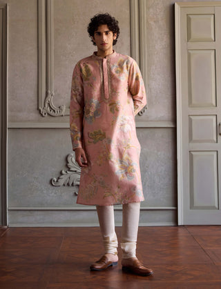 Parth powder pink kurta and pants set