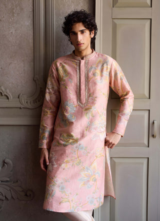 Parth powder pink kurta and pants set
