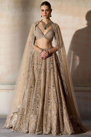 New sheeshbagh matsya ekru lehenga set