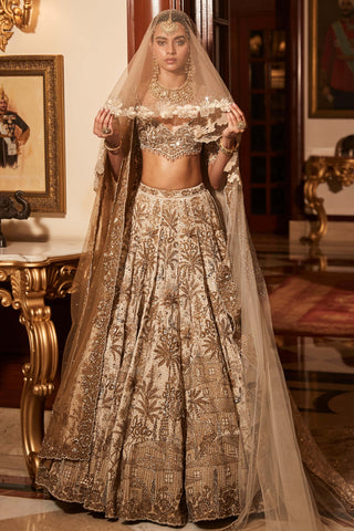 Vintage tuscan heritage lehenga set