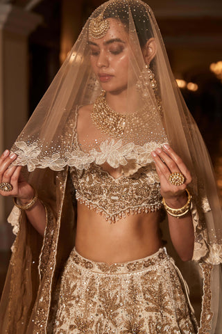 Vintage tuscan heritage lehenga set