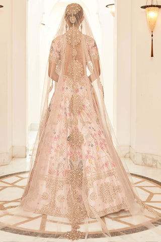 Royal savannah landscape lehenga set