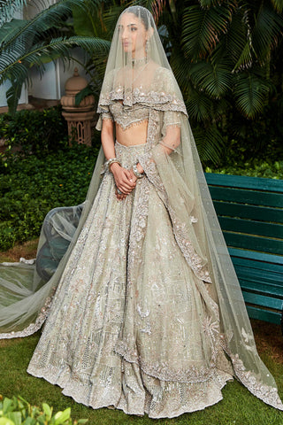 Tuscan heritage landscape lehenga set