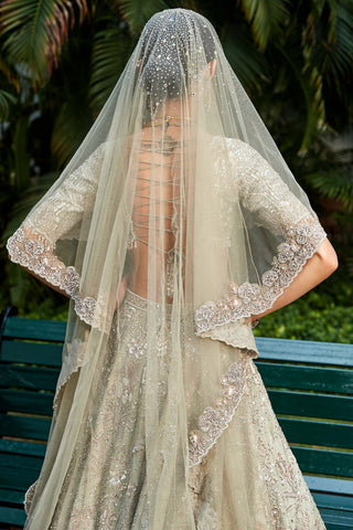 Tuscan heritage landscape lehenga set